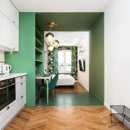 Verdant Oasis - Old Town Studio - By Upstairs-3